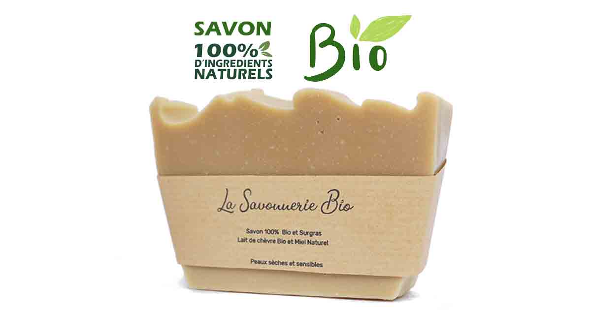 Savon au Lait de Chèvre Bio, Naturel et Artisanal