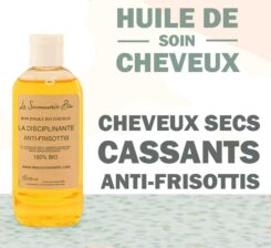 Bain d’huile Bio Cheveux Secs, Cassants et Anti Frisottis